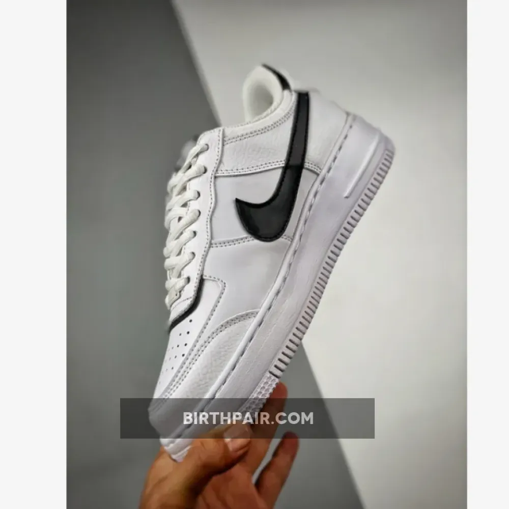 Custom Nike Air Force 1 Shadow White Black VS-4K15ACP