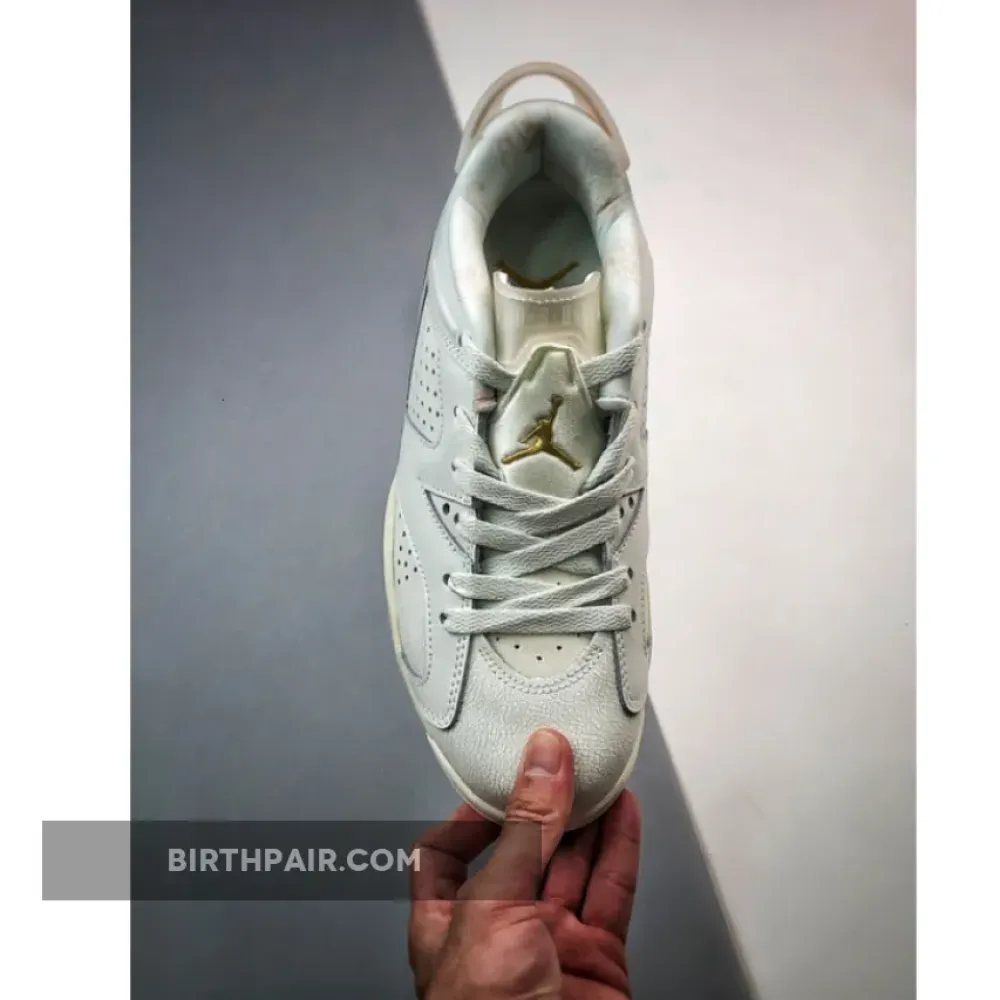 Air Jordan 6 Low ‘CNY’ Spruce Aura/Metallic Gold DH6928-073 VS-F5QFY0S