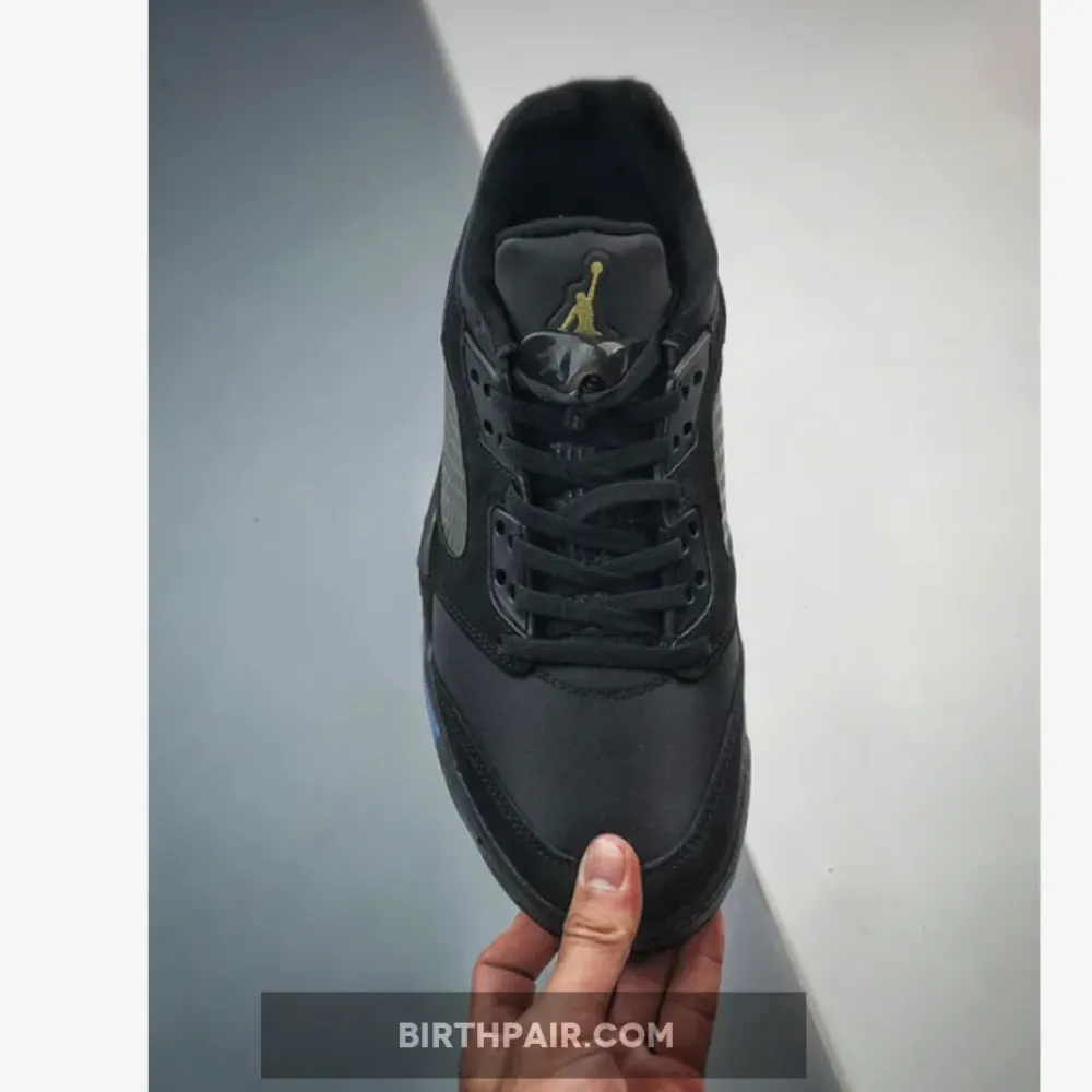 Air Jordan 5 Low ” Wings” Black/Metallic Gold DJ1094-001 VS-PJLB6MB