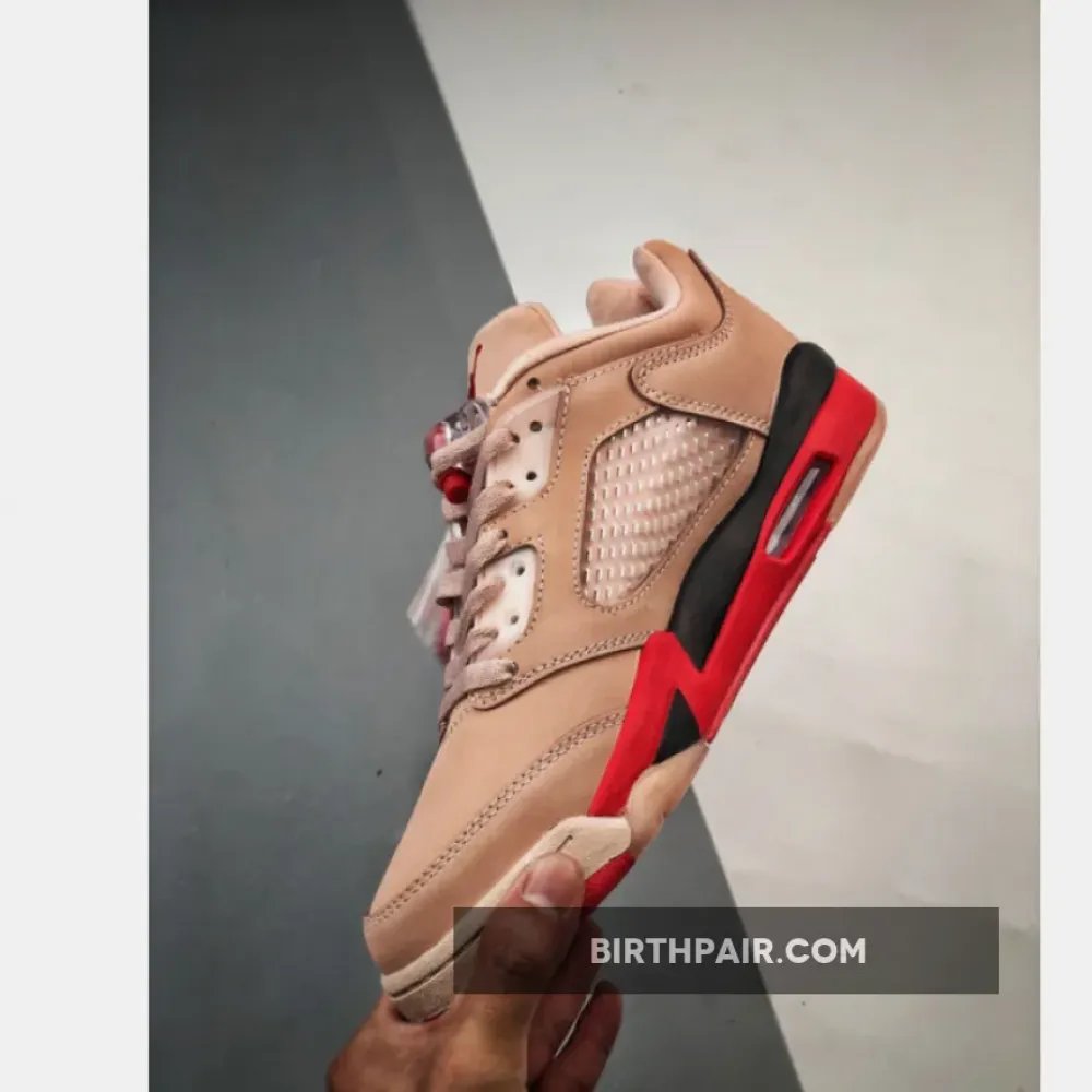 Air Jordan 5 Low ” Girls That Hoop” Arctic Orange/Siren Red-Black DA8016-806 VS-EZV53S3