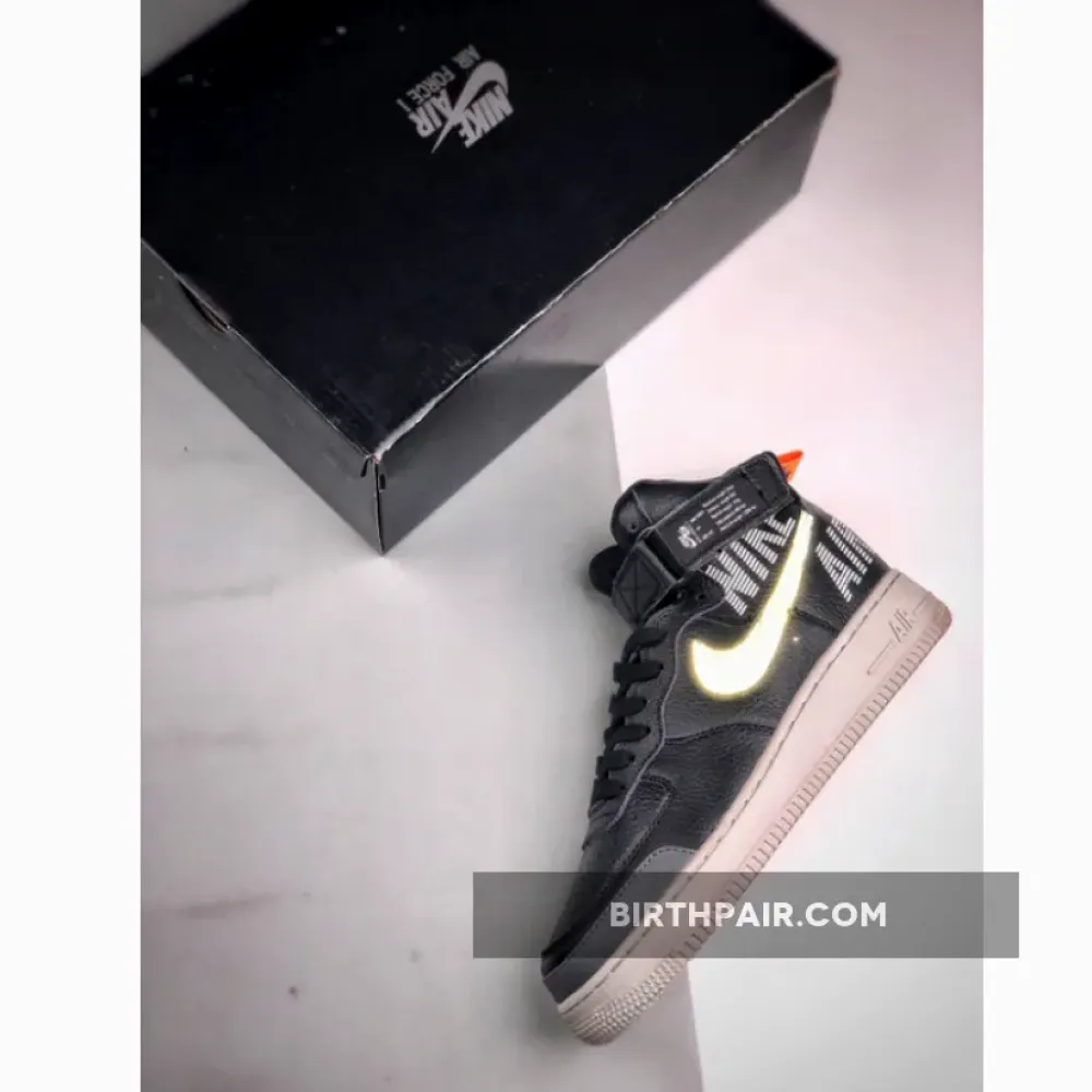 Nike Air Force 1 High Black Grey CQ0449-001 VS-68G084J