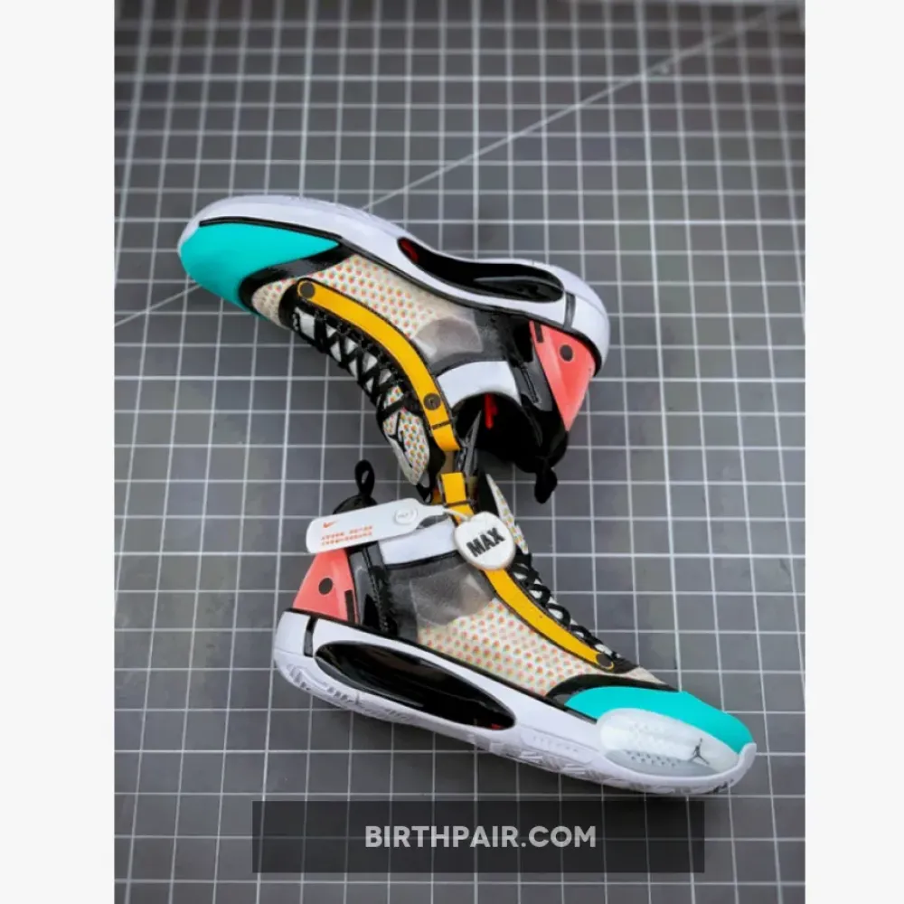 Air Jordan 34 Low ” Guo Ailun” CZ7748-100 VS-MJ5PUFO