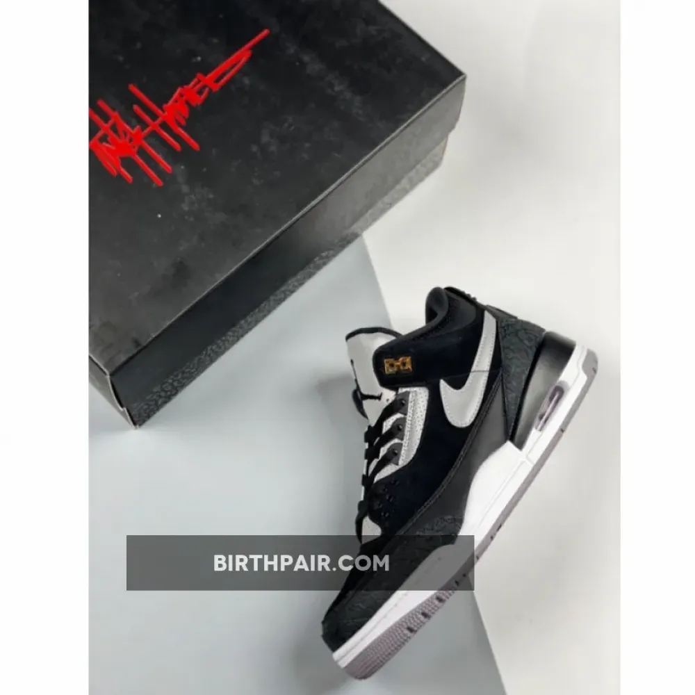 Air Jordan 3 Tinker ” Black Cement” CK4348-007 VS-LK3LBLP