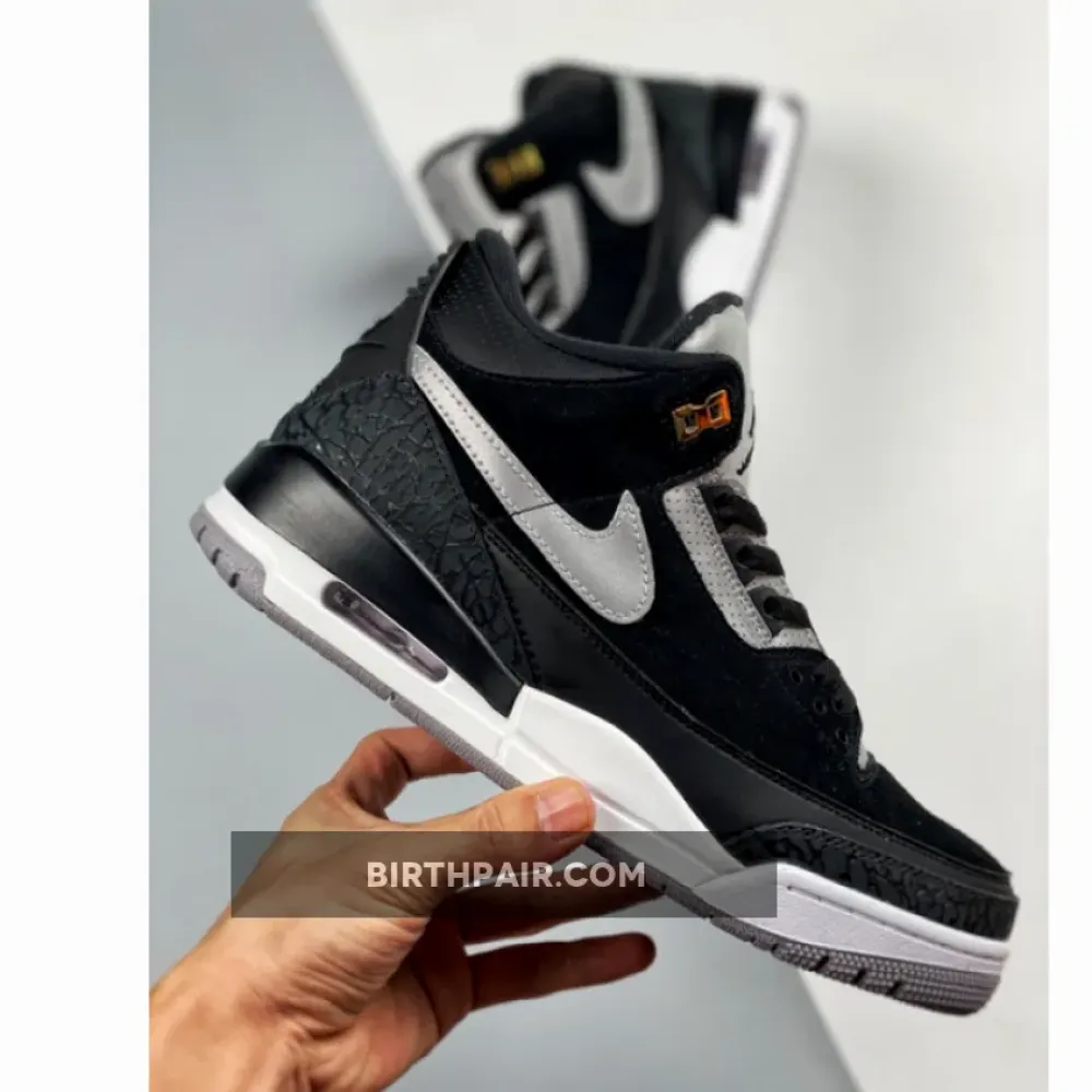 Air Jordan 3 Tinker ” Black Cement” CK4348-007 VS-LK3LBLP