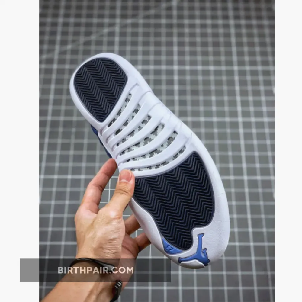 Air Jordan 12 ” Indigo” Stone Blue/Legend Blue-Obsidian VS-635QP03