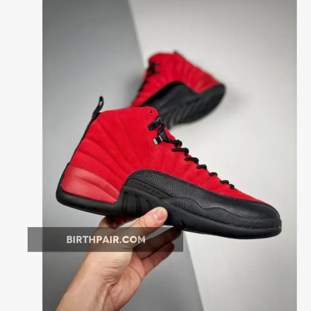 Air Jordan 12 ‘Reverse Flu Game’ Varsity Red/Black VS-BFK2JPT