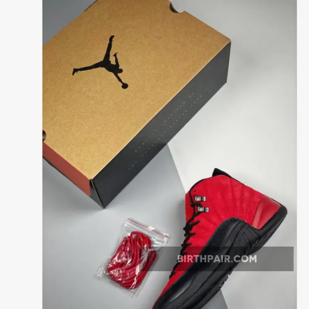 Air Jordan 12 ‘Reverse Flu Game’ Varsity Red/Black VS-BFK2JPT