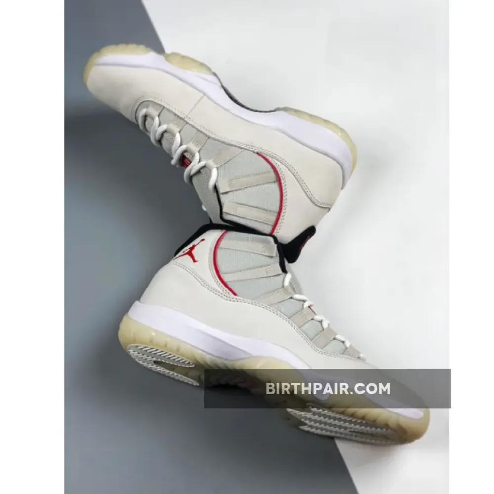 Air Jordan 11 Platinum Tint/Sail-University Red VS-J2WII0T