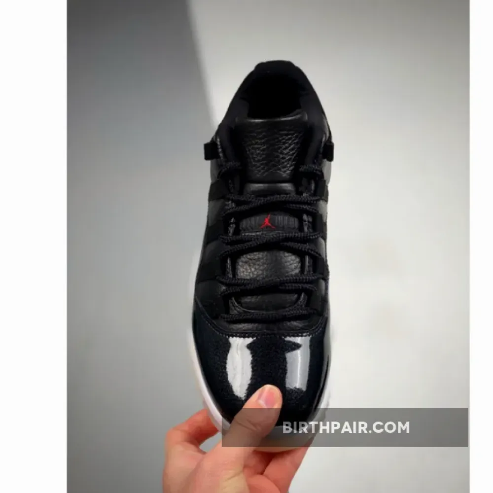 Air Jordan 11 Low “72-10” Black/Gym Red/White/Sail VS-1V28VL7