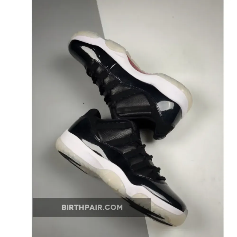 Air Jordan 11 Low “72-10” Black/Gym Red/White/Sail VS-1V28VL7