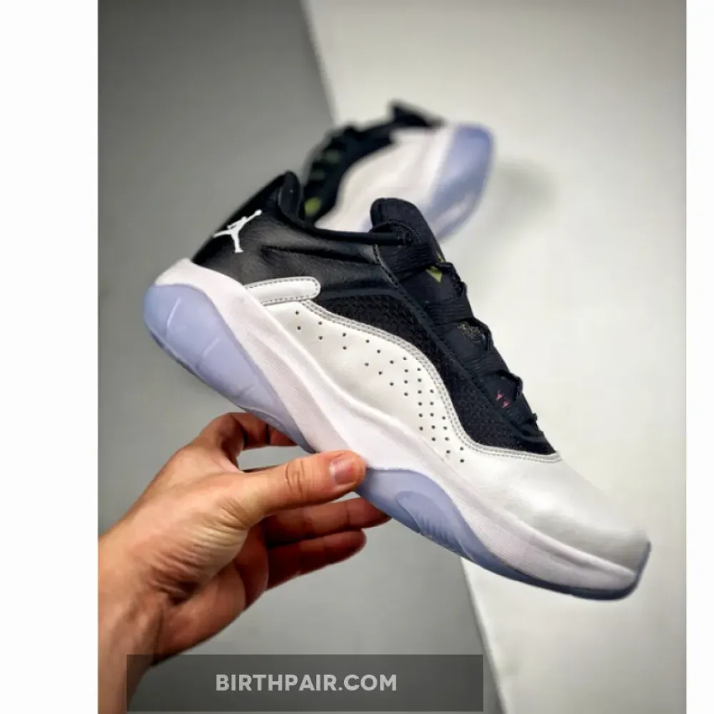 Air Jordan 11 CMFT Low White/Black-Ghost Green-Metallic Silver VS-E7A7F8W