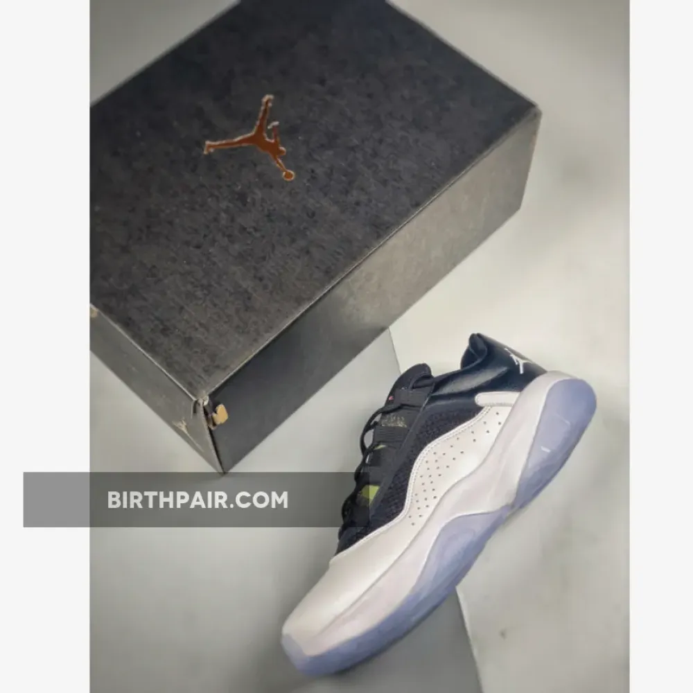 Air Jordan 11 CMFT Low White/Black-Ghost Green-Metallic Silver VS-E7A7F8W