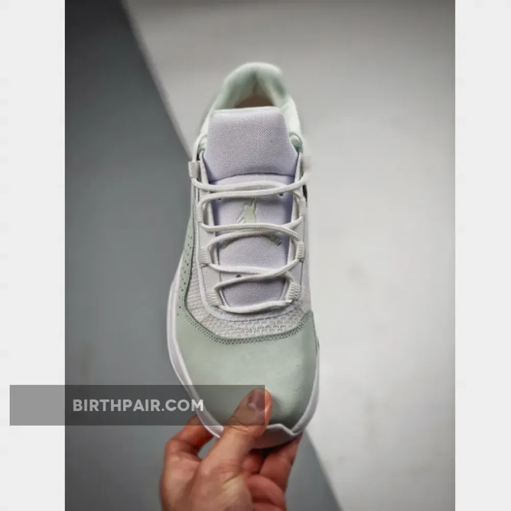 Air Jordan 11 CMFT Low Barely Green/White-Black VS-TE19MRJ