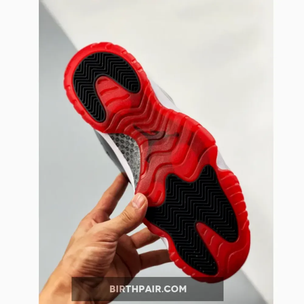 Air Jordan 11 ‘Bred 2019’ Black/White-Varsity Red 378037-061 VS-C7VVCBQ