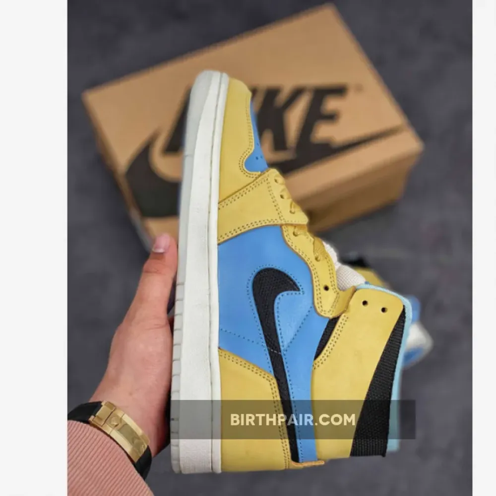 Air Jordan 1 Zoom Comfort Tan Light Blue VS-HJBBBI0