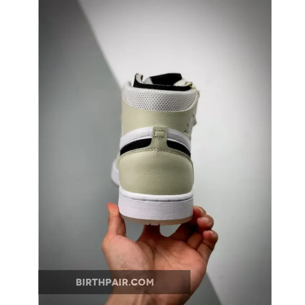 Air Jordan 1 Zoom Comfort Sail Black CT0979-002 VS-0PFH5NS