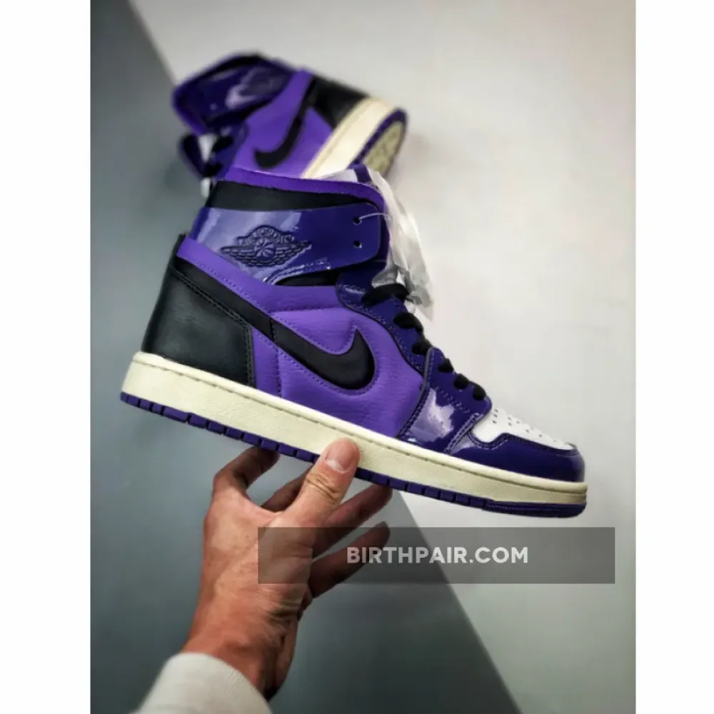 Air Jordan 1 Zoom Comfort ‘Purple Patent’ Purple/Black-White VS-2A0JCO7