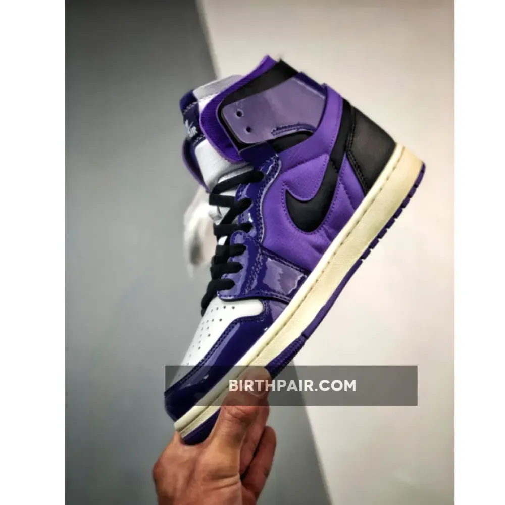 Air Jordan 1 Zoom Comfort ‘Purple Patent’ Purple/Black-White VS-2A0JCO7