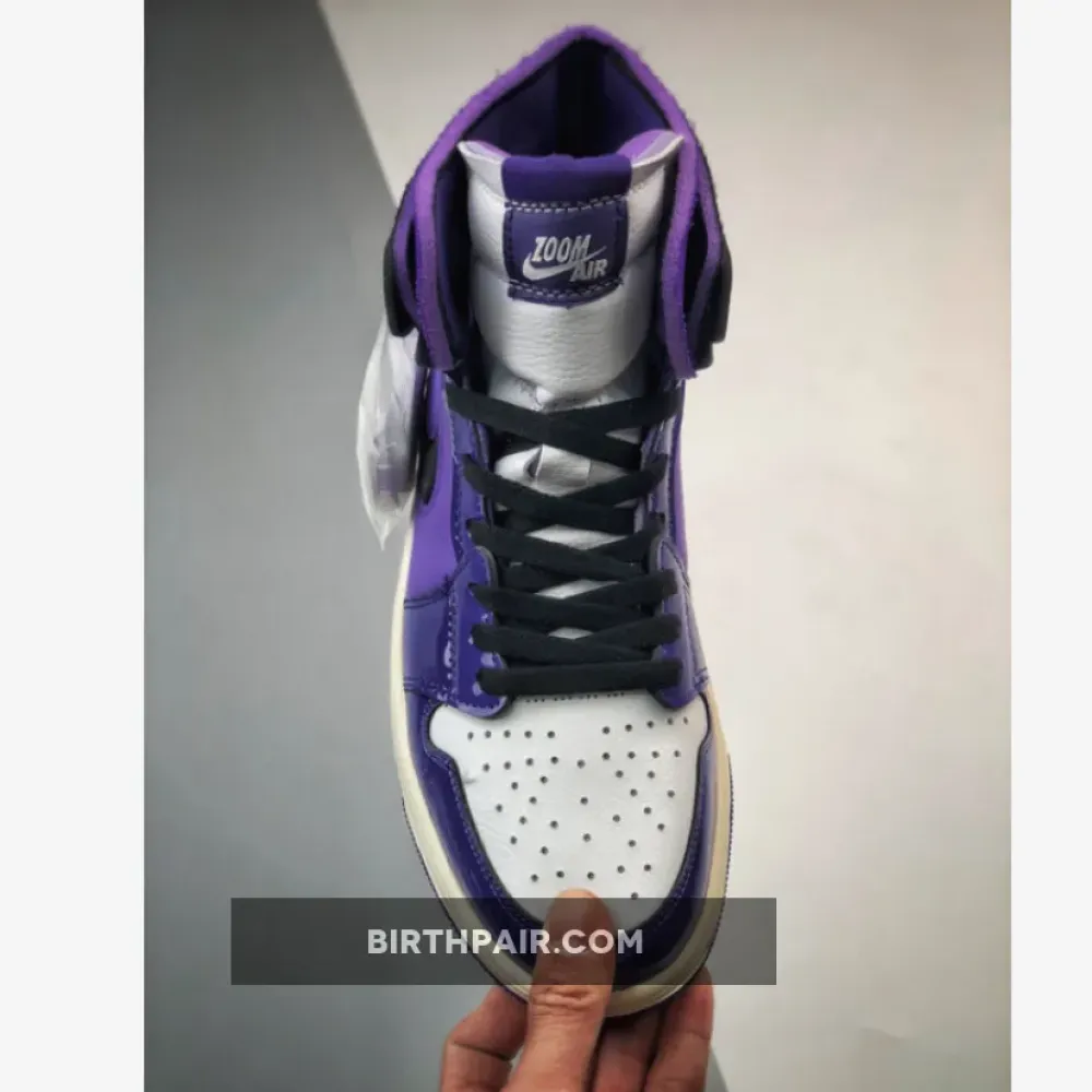 Air Jordan 1 Zoom Comfort ‘Purple Patent’ Purple/Black-White VS-2A0JCO7
