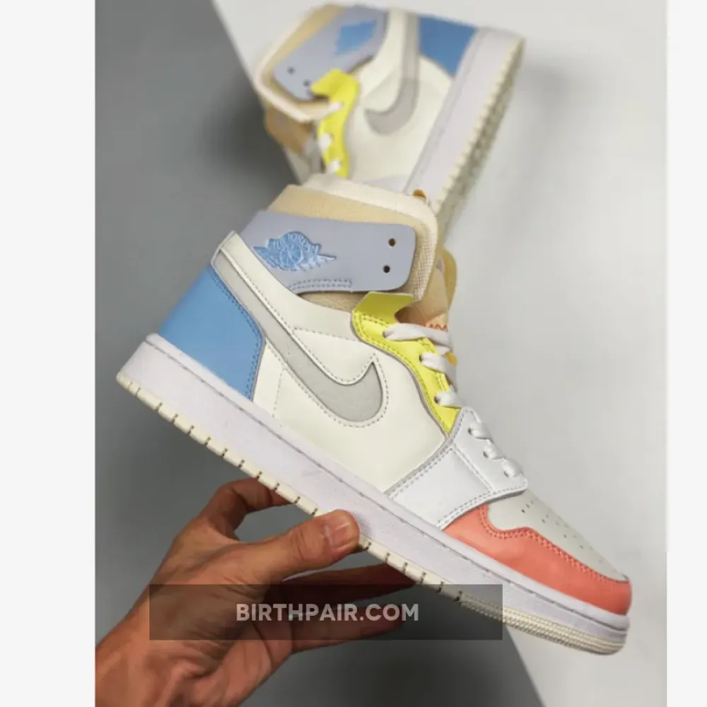 Air Jordan 1 Zoom CMFT ” To My First Coach” Sail/White-Zitron VS-3LKVOKF