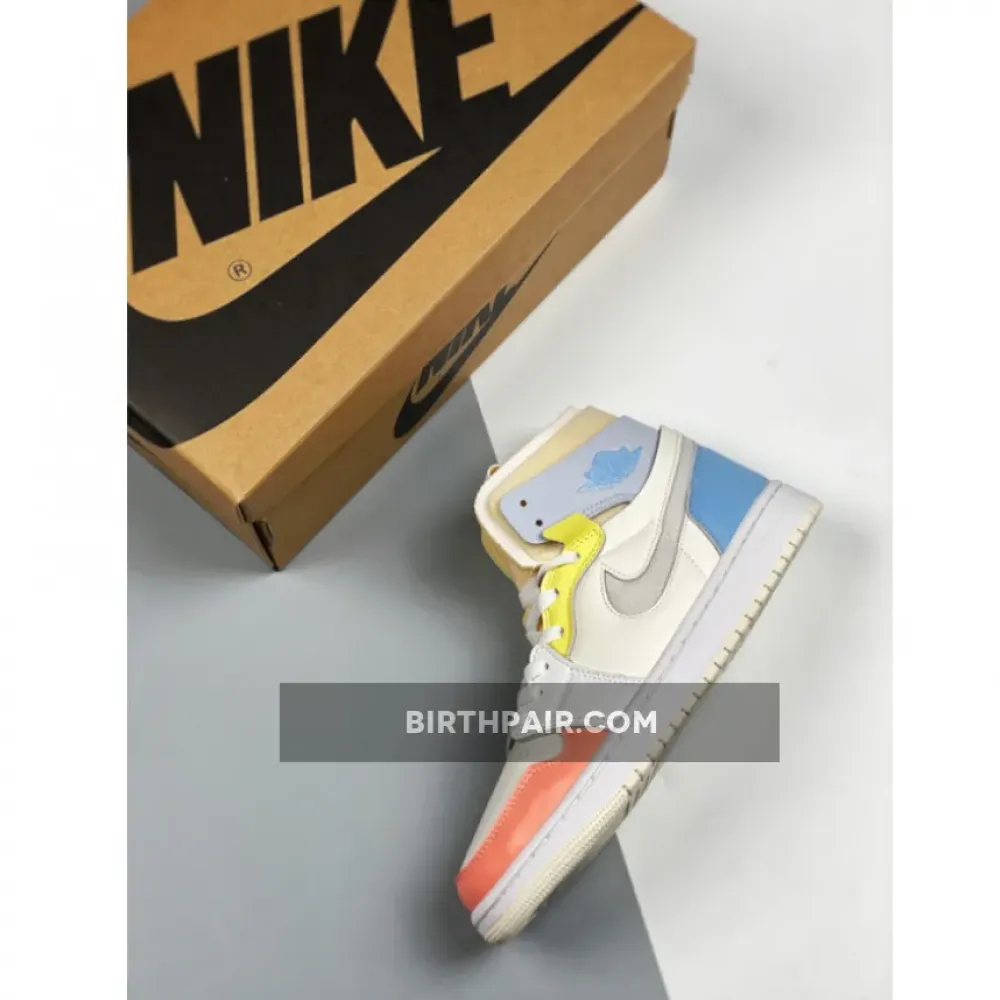 Air Jordan 1 Zoom CMFT ” To My First Coach” Sail/White-Zitron VS-3LKVOKF