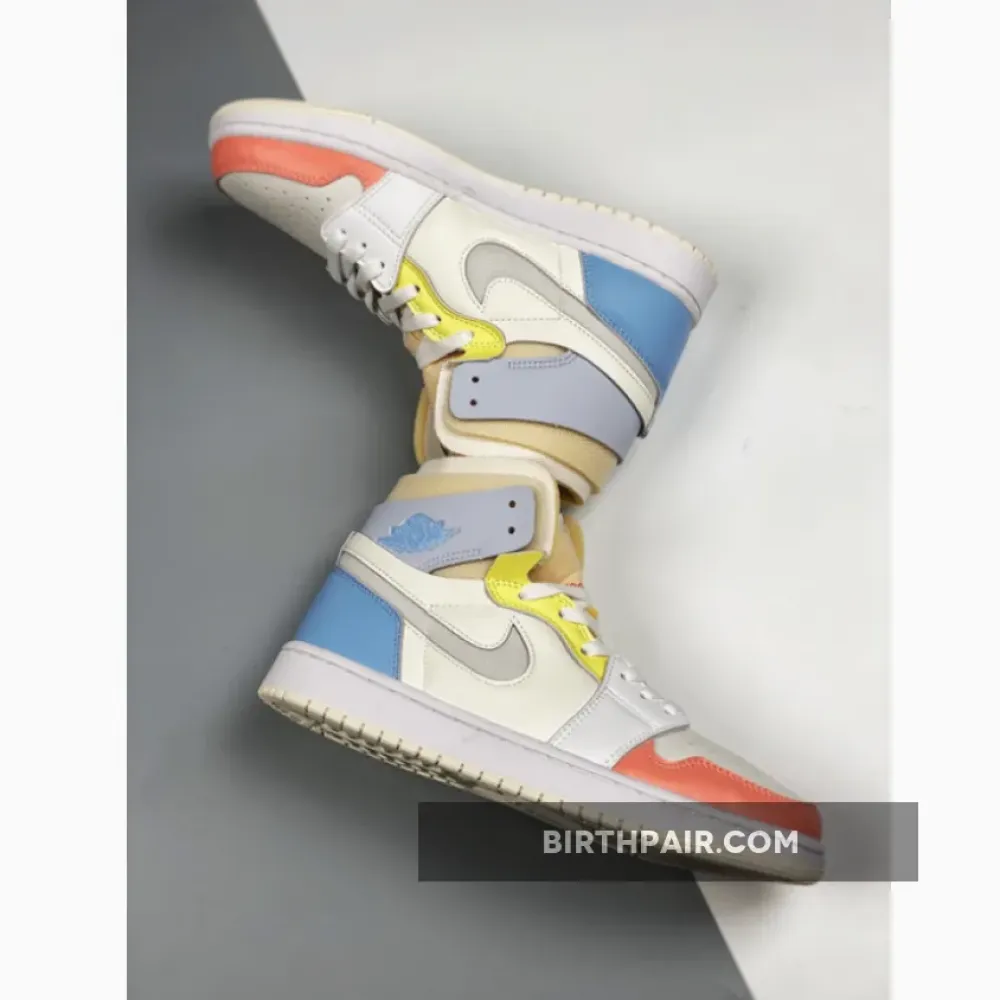 Air Jordan 1 Zoom CMFT ” To My First Coach” Sail/White-Zitron VS-3LKVOKF