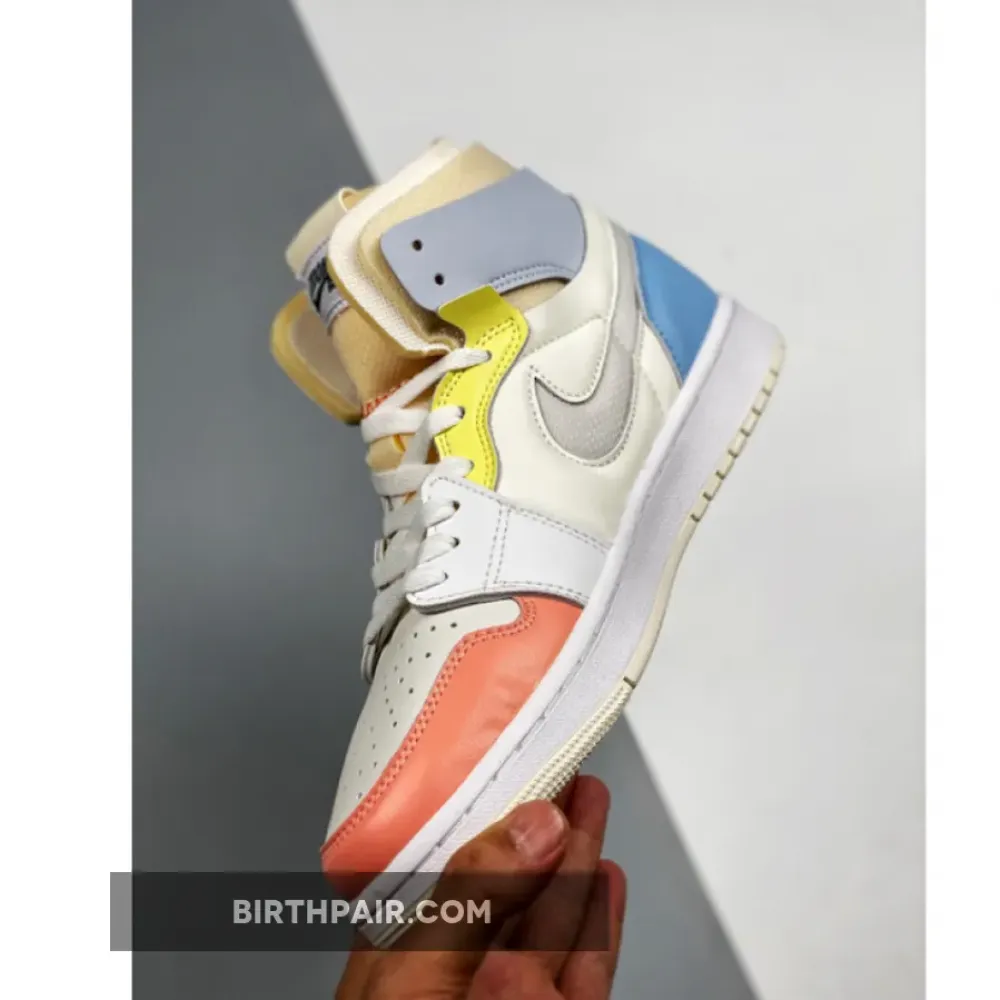 Air Jordan 1 Zoom CMFT ” To My First Coach” Sail/White-Zitron VS-3LKVOKF