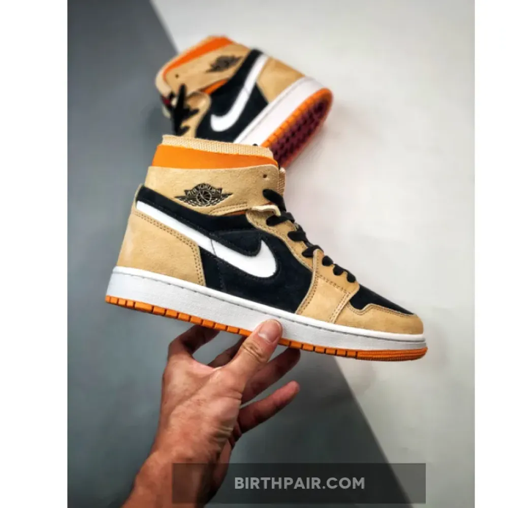 Air Jordan 1 Zoom CMFT ” Pumpkin Spice” CT0978-200 VS-3XACHMF