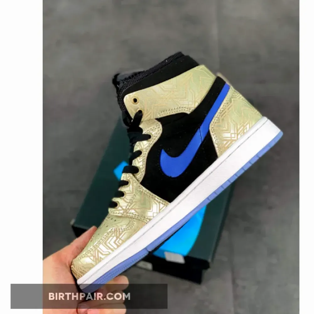 Air Jordan 1 Zoom CMFT ” Gold Laser” DQ0659-700 VS-VCXVA4Q