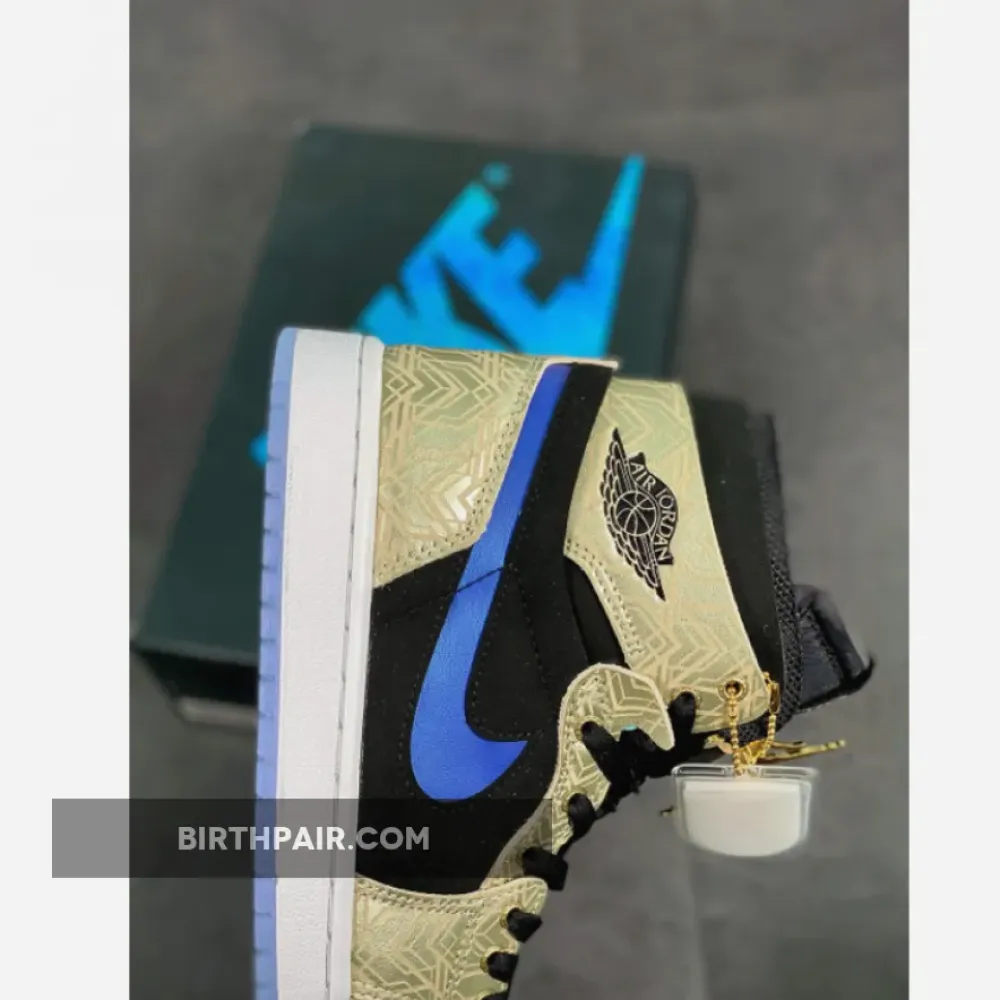Air Jordan 1 Zoom CMFT ” Gold Laser” DQ0659-700 VS-VCXVA4Q