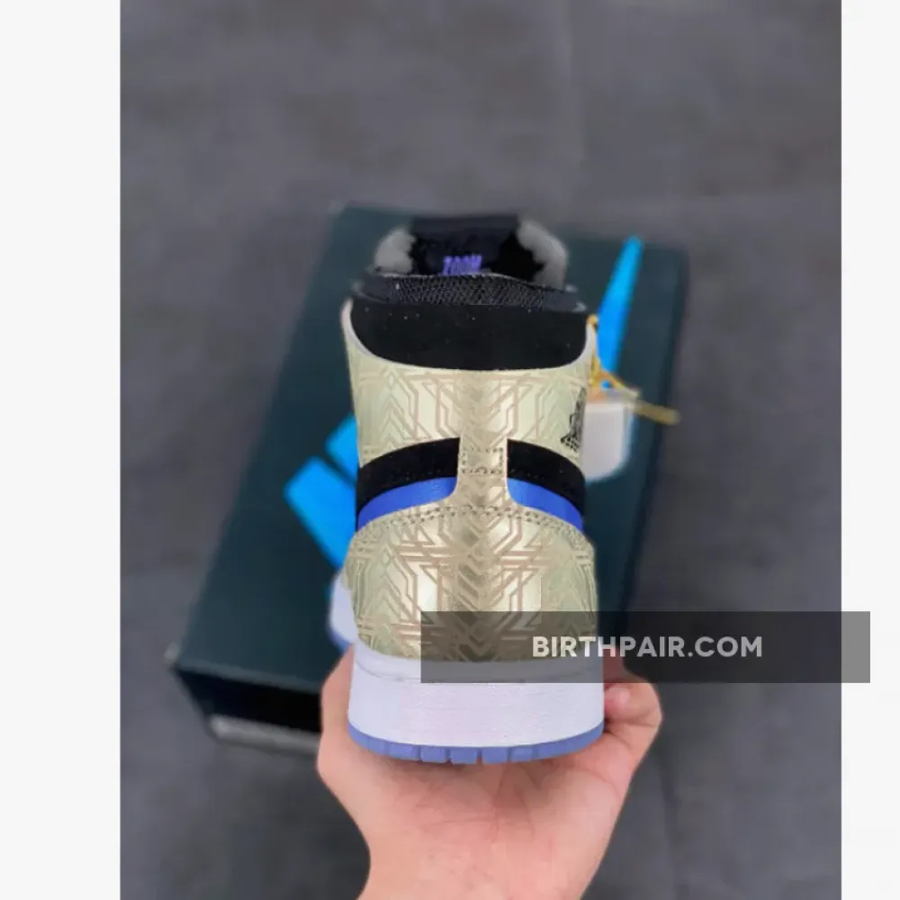 Air Jordan 1 Zoom CMFT ” Gold Laser” DQ0659-700 VS-VCXVA4Q