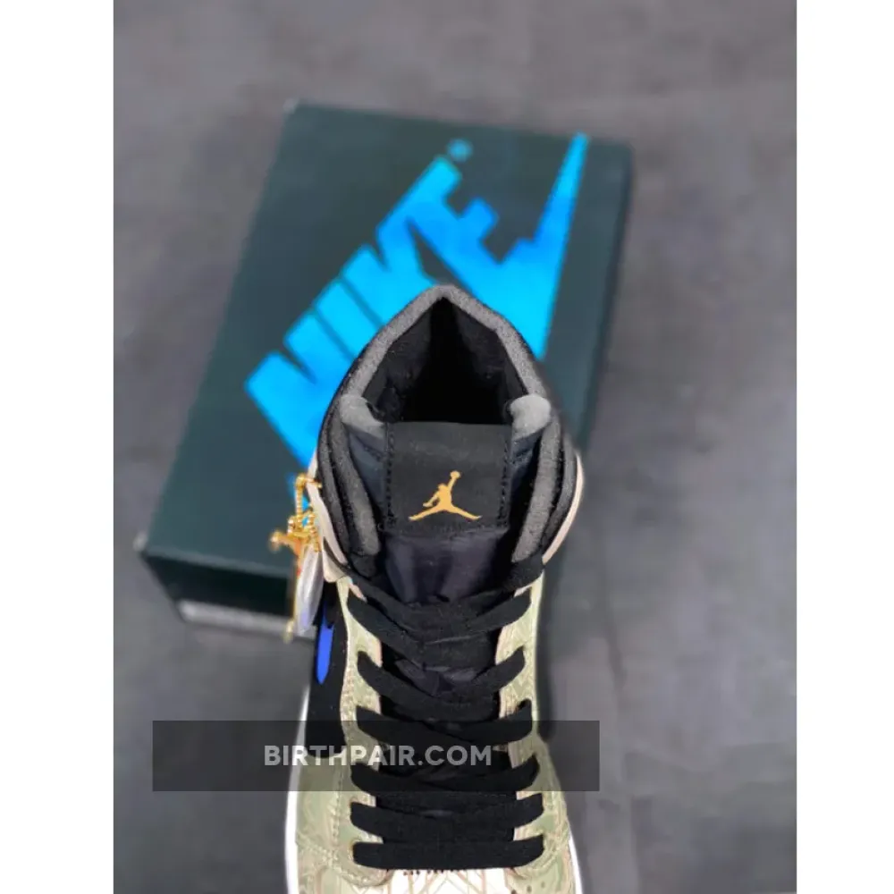 Air Jordan 1 Zoom CMFT ” Gold Laser” DQ0659-700 VS-VCXVA4Q