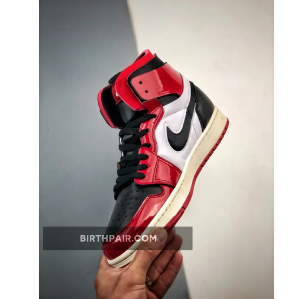Air Jordan 1 Zoom CMFT ” Bulls” Red Black White CT0979-610 VS-JKZY51F